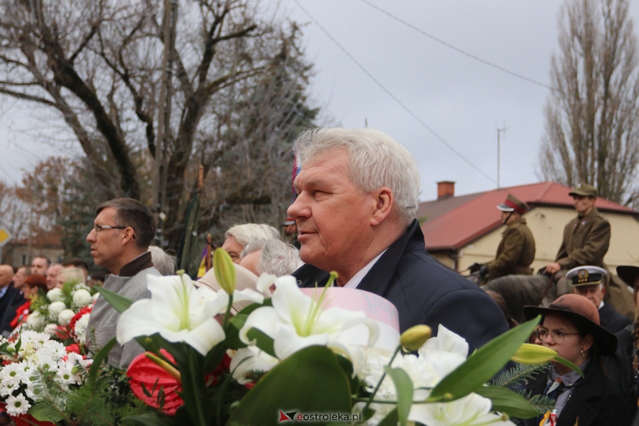 Święto Niepodległości 2025 w Ostrołęce - składanie kwiatów [11.11.2025] - zdjęcie #123 - eOstroleka.pl