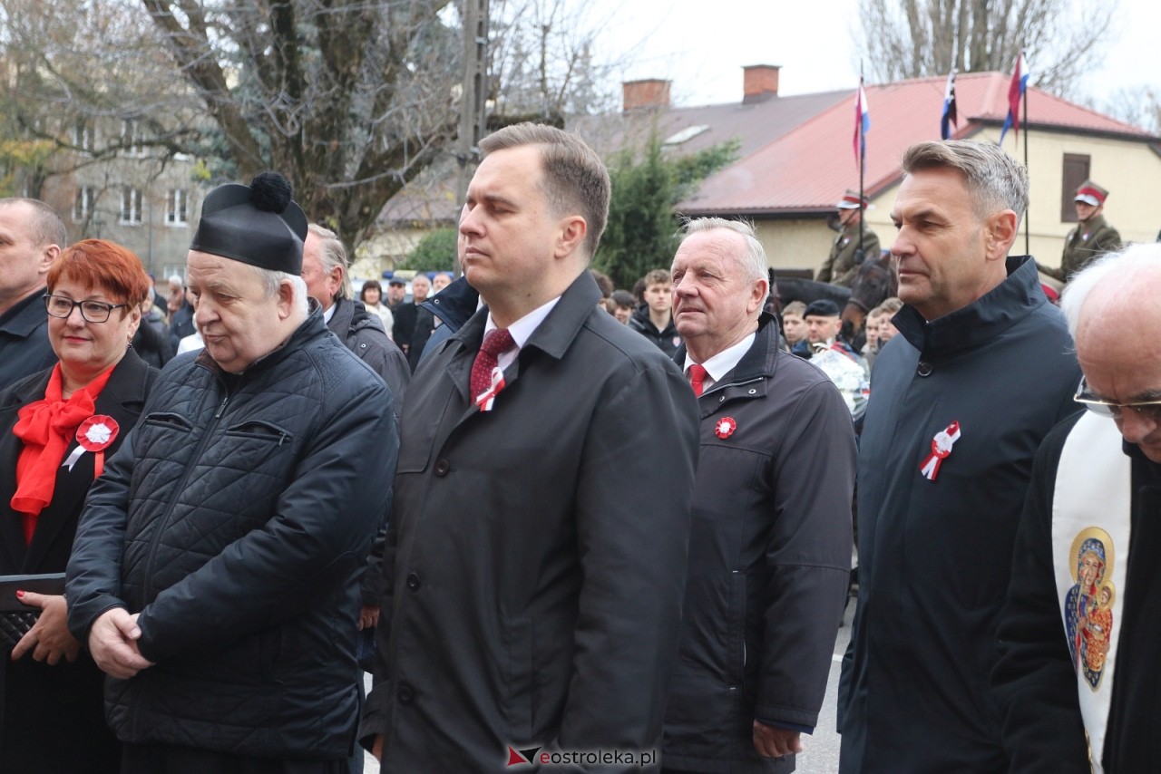 Święto Niepodległości 2025 w Ostrołęce - składanie kwiatów [11.11.2025] - zdjęcie #83 - eOstroleka.pl