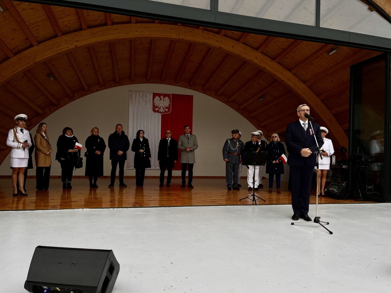 Uroczyste obchody Narodowego Święta Niepodległości w Troszynie [11.11.2025] - zdjęcie #10 - eOstroleka.pl