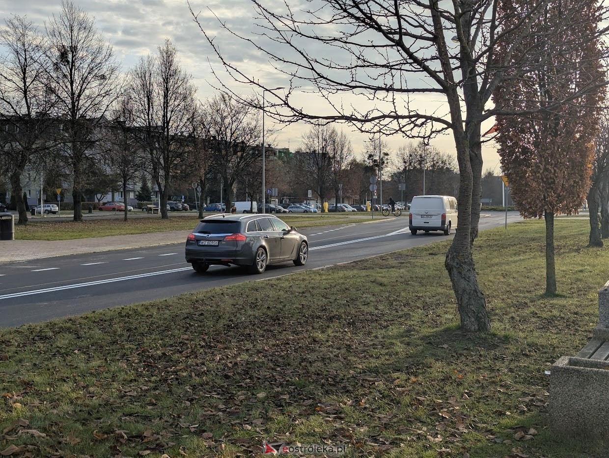 Aleja Jana Pawła II po remoncie [14.11.2025] - zdjęcie #24 - eOstroleka.pl