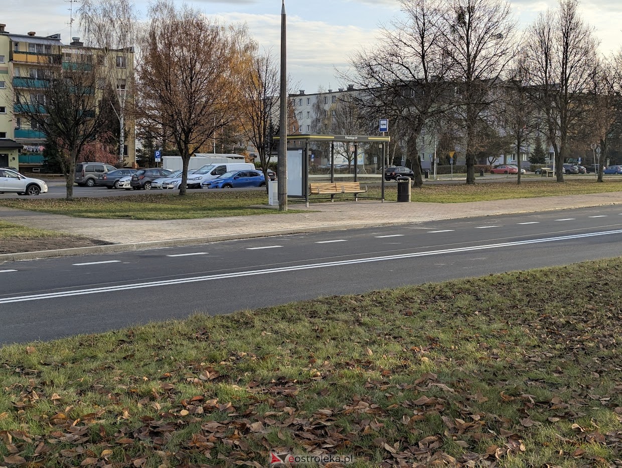 Aleja Jana Pawła II po remoncie [14.11.2025] - zdjęcie #23 - eOstroleka.pl