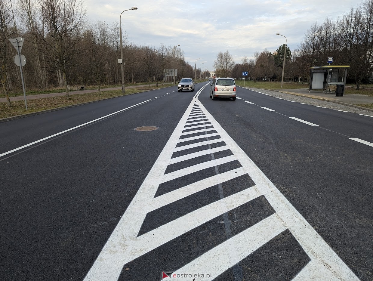 Aleja Jana Pawła II po remoncie [14.11.2025] - zdjęcie #7 - eOstroleka.pl
