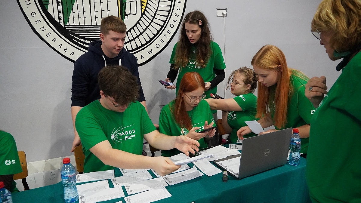 Międzynarodowy konkurs Nabój Junior w Ostrołęce - edycja 2025 [21.11.2025] - zdjęcie #5 - eOstroleka.pl