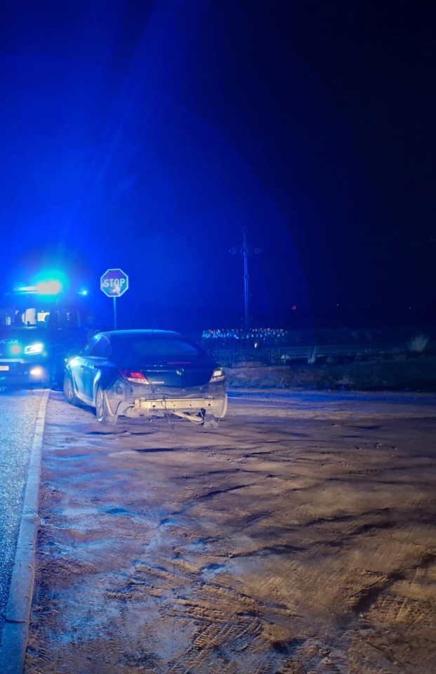 Wypadek w Dylewie [22.11.2025] - zdjęcie #4 - eOstroleka.pl