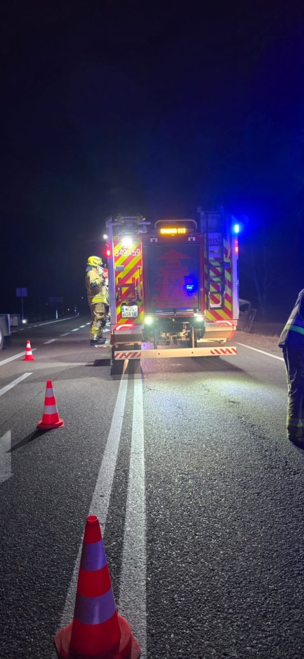 Wypadek w Dębach (gm. Łyse) [22.11.2025] - zdjęcie #6 - eOstroleka.pl