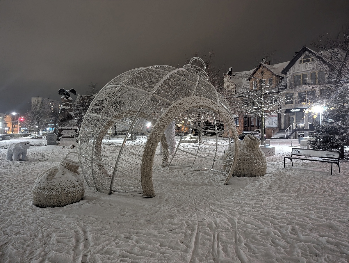 Świąteczne ozdoby w Ostrołęce [23.11.2025] - zdjęcie #13 - eOstroleka.pl