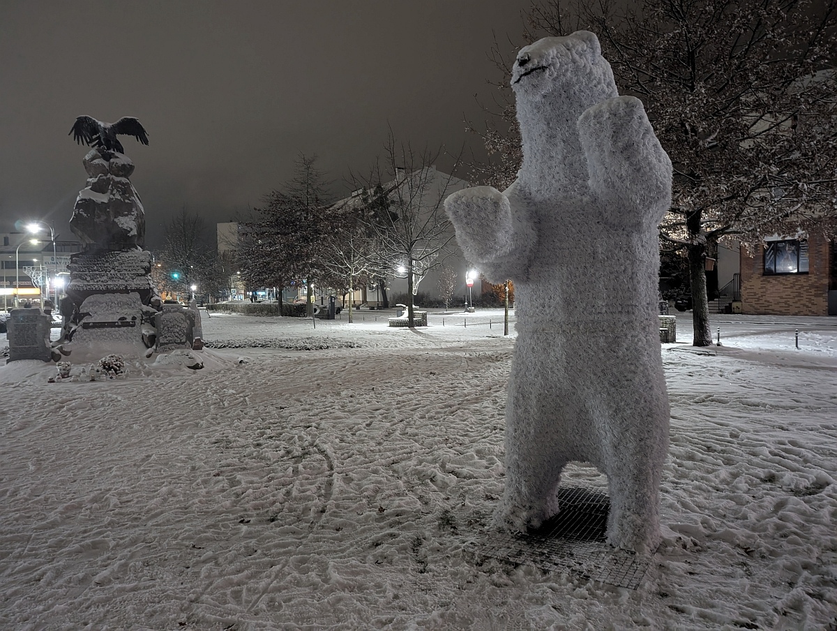 Świąteczne ozdoby w Ostrołęce [23.11.2025] - zdjęcie #9 - eOstroleka.pl