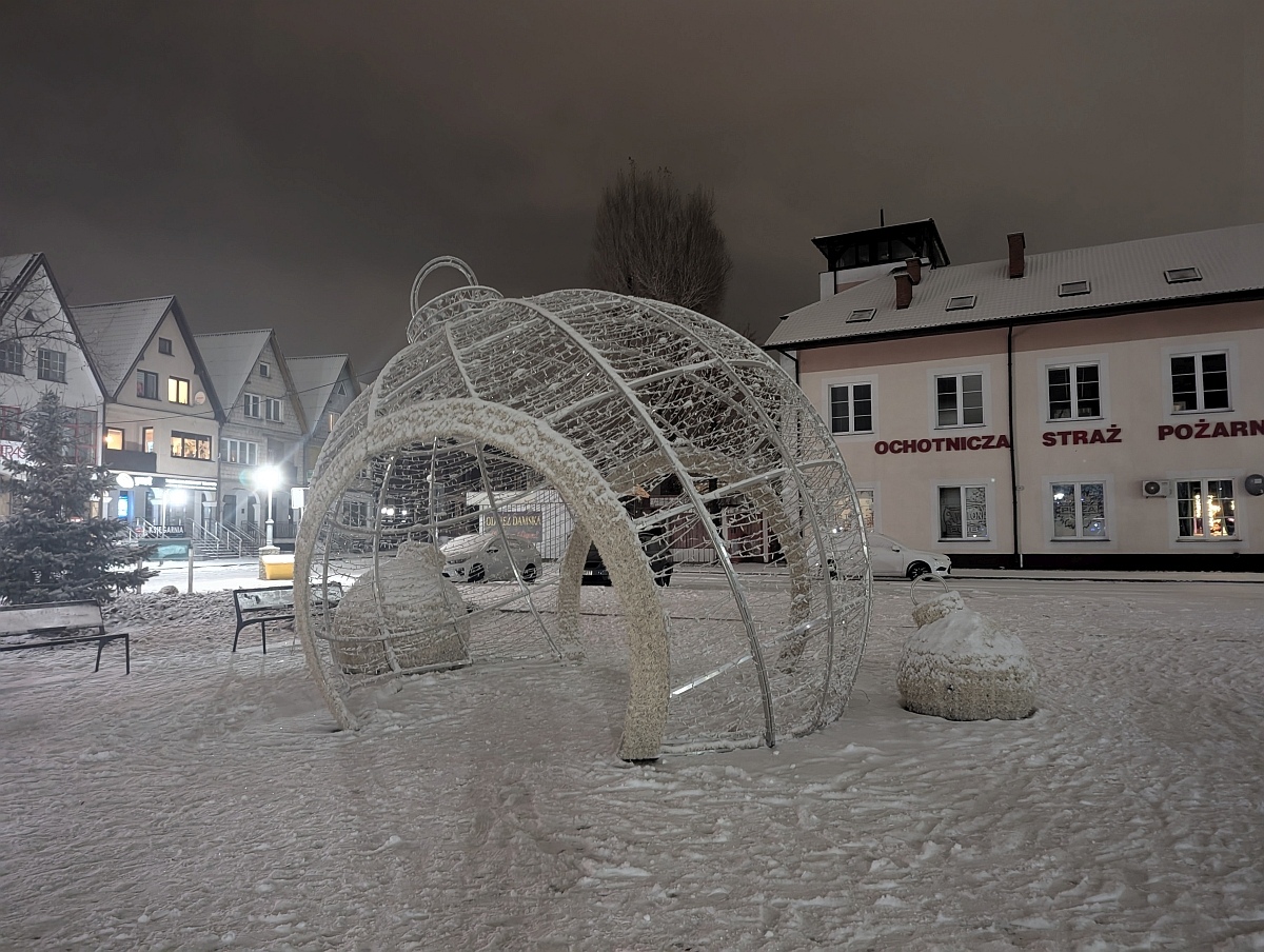 Świąteczne ozdoby w Ostrołęce [23.11.2025] - zdjęcie #5 - eOstroleka.pl