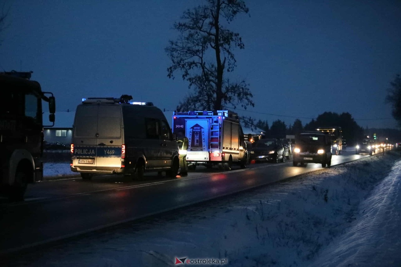 Wypadek w Antoniach [24.11.2025] - zdjęcie #13 - eOstroleka.pl