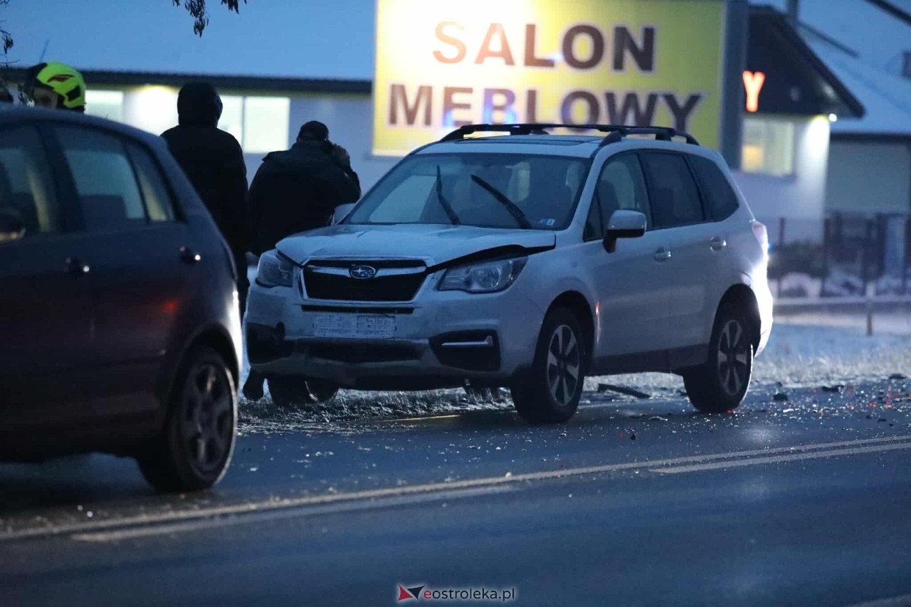 Wypadek w Antoniach [24.11.2025] - zdjęcie #12 - eOstroleka.pl