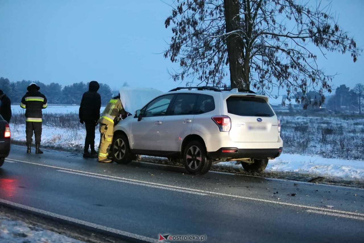 Wypadek w Antoniach [24.11.2025] - zdjęcie #11 - eOstroleka.pl