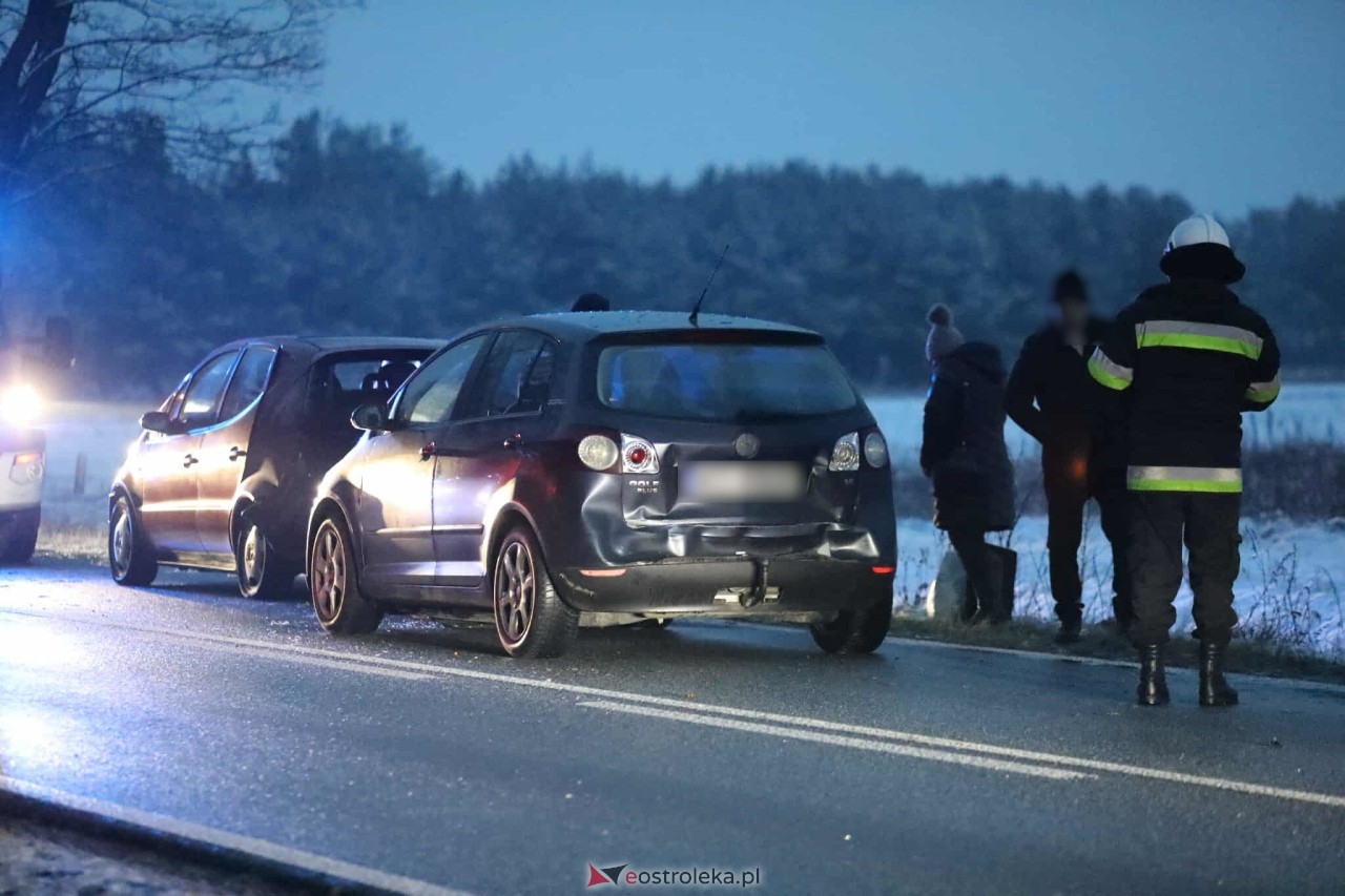 Wypadek w Antoniach [24.11.2025] - zdjęcie #5 - eOstroleka.pl