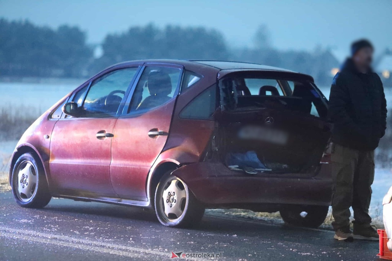 Wypadek w Antoniach [24.11.2025] - zdjęcie #4 - eOstroleka.pl