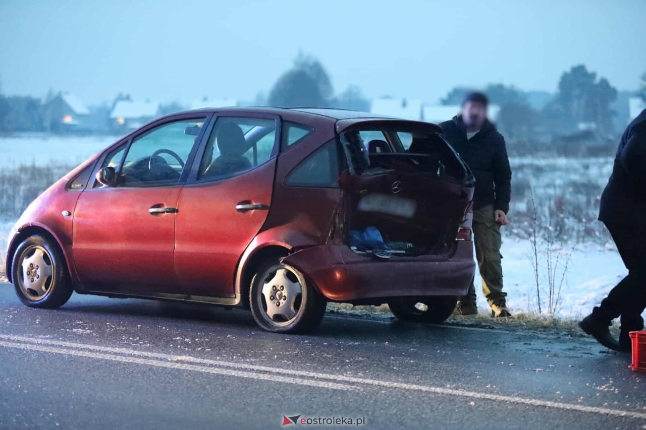 Wypadek w Antoniach [24.11.2025] - zdjęcie #2 - eOstroleka.pl