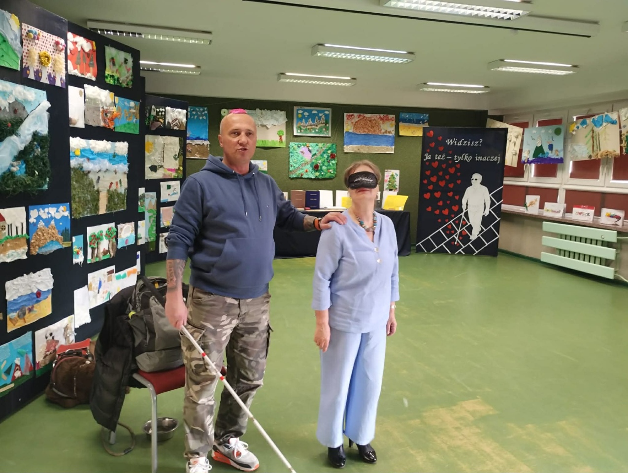 Odlotowy niewidomy w SP 10 w Ostrołęce - zdjęcie #39 - eOstroleka.pl