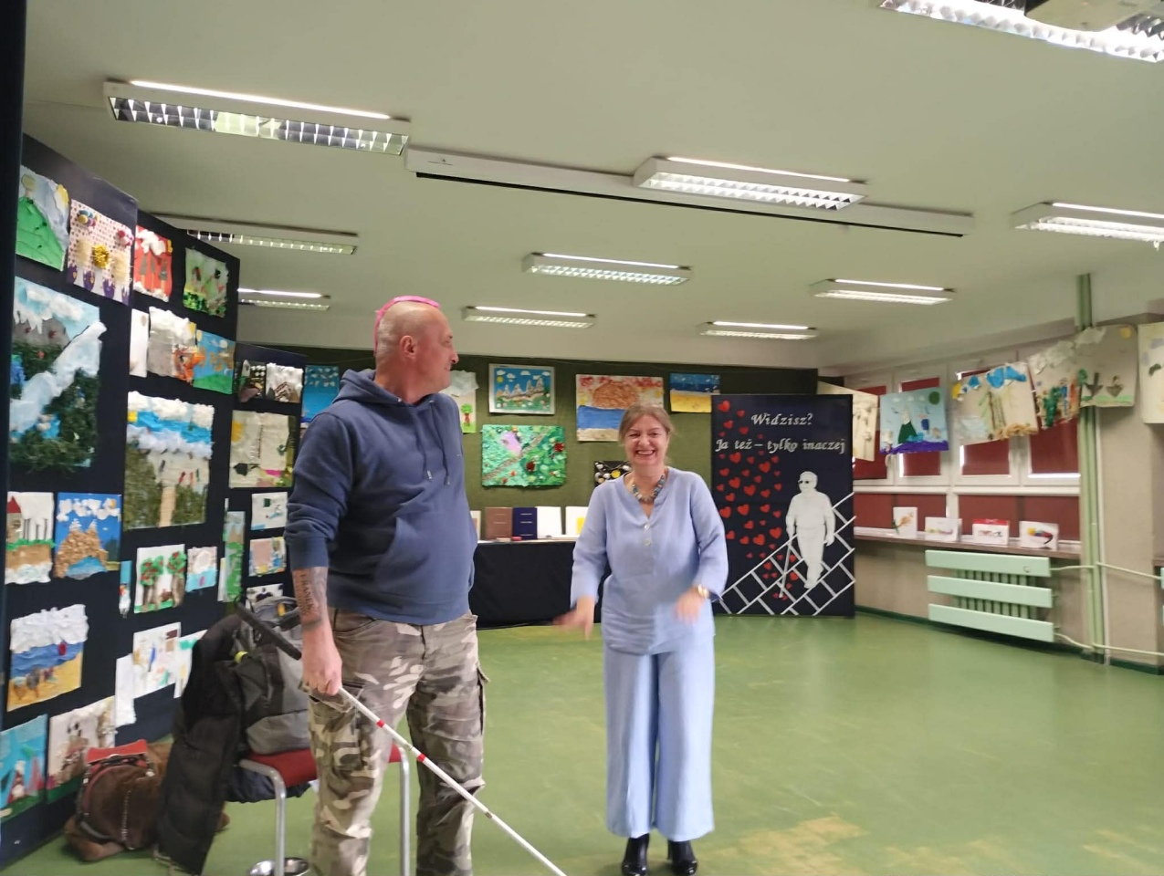 Odlotowy niewidomy w SP 10 w Ostrołęce - zdjęcie #36 - eOstroleka.pl