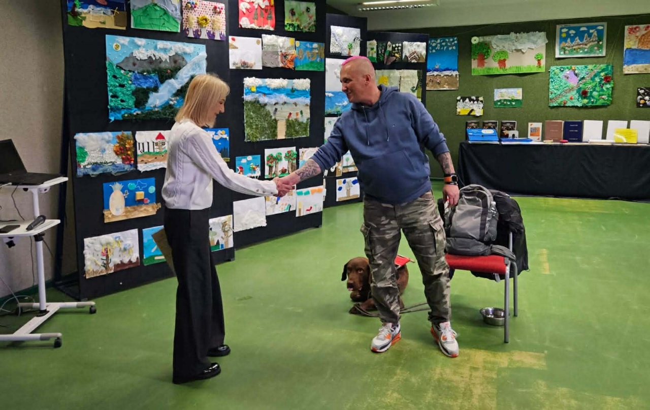 Odlotowy niewidomy w SP 10 w Ostrołęce - zdjęcie #18 - eOstroleka.pl