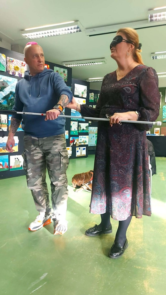 Odlotowy niewidomy w SP 10 w Ostrołęce - zdjęcie #16 - eOstroleka.pl