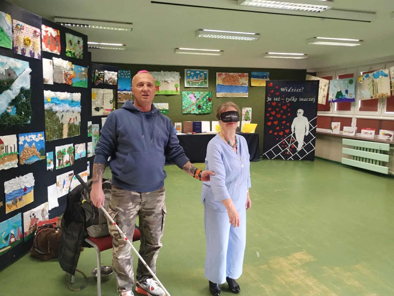 Odlotowy niewidomy w SP 10 w Ostrołęce - zdjęcie #12 - eOstroleka.pl