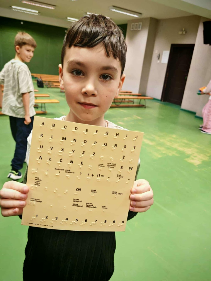 Odlotowy niewidomy w SP 10 w Ostrołęce - zdjęcie #4 - eOstroleka.pl
