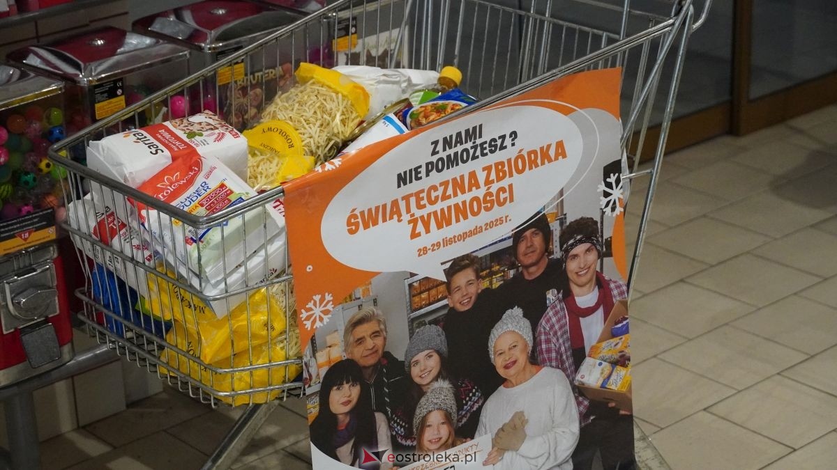 Ruszyła Świąteczna Zbiórka Żywności w Ostrołęce i powiecie! Gdzie i jak pomóc? [28.11.2025] - zdjęcie #37 - eOstroleka.pl