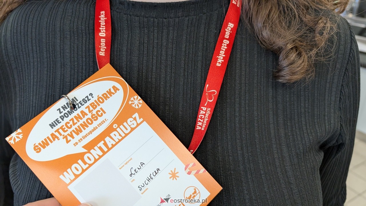 Ostrołęka łączy siły dobra! Wolontariusze Szlachetnej Paczki i Świątecznej Zbiórki Żywności razem dla potrzebujących! [28.11.2025] - zdjęcie #15 - eOstroleka.pl