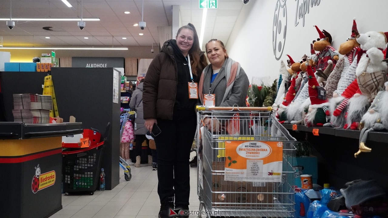 Liczenie trwało do nocy! Podsumowanie pierwszego dnia Świątecznej Zbiórki Żywności 2025 [28.11.2025] - zdjęcie #57 - eOstroleka.pl