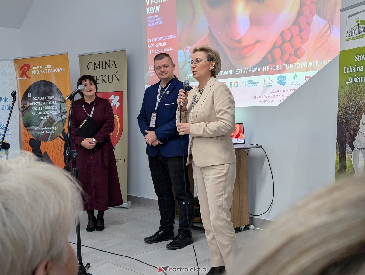 V Forum Kół Gospodyń Wiejskich Północno-Wschodniego Mazowsza w Rzekuniu [29.11.2025] - zdjęcie #23 - eOstroleka.pl