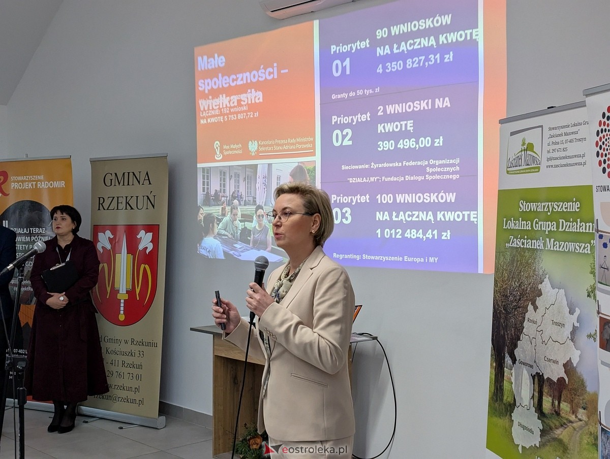 V Forum Kół Gospodyń Wiejskich Północno-Wschodniego Mazowsza w Rzekuniu [29.11.2025] - zdjęcie #16 - eOstroleka.pl