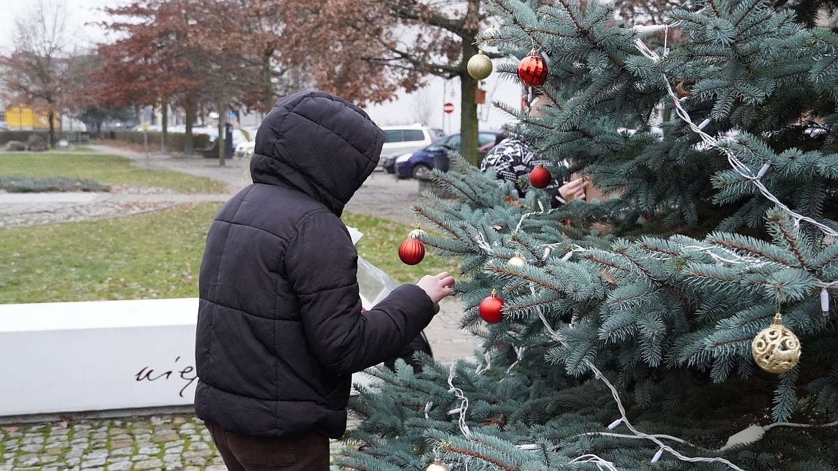 Strojenie choinki na placu Kaczyńskiego [03.12.2025] - zdjęcie #31 - eOstroleka.pl