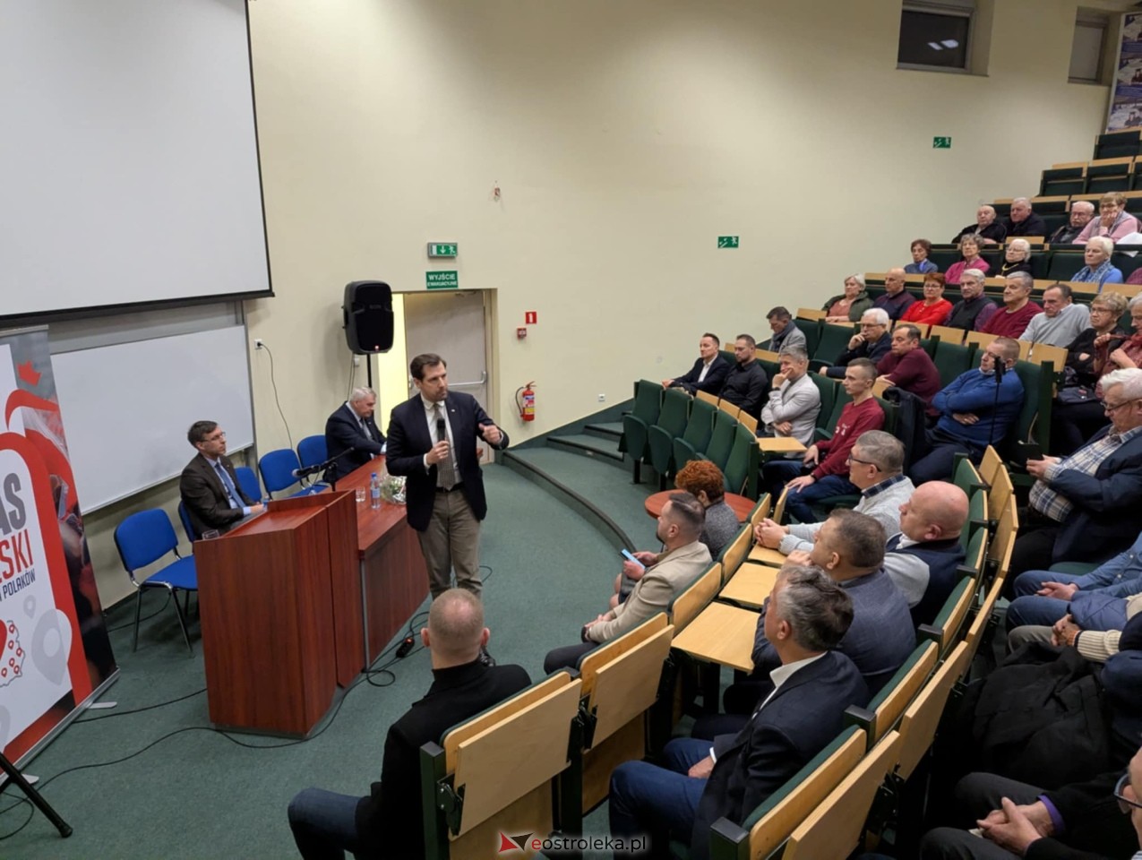 Spotkanie z wiceprezesem PiS Tobiaszem Bocheńskim [5.12.2025] - zdjęcie #24 - eOstroleka.pl