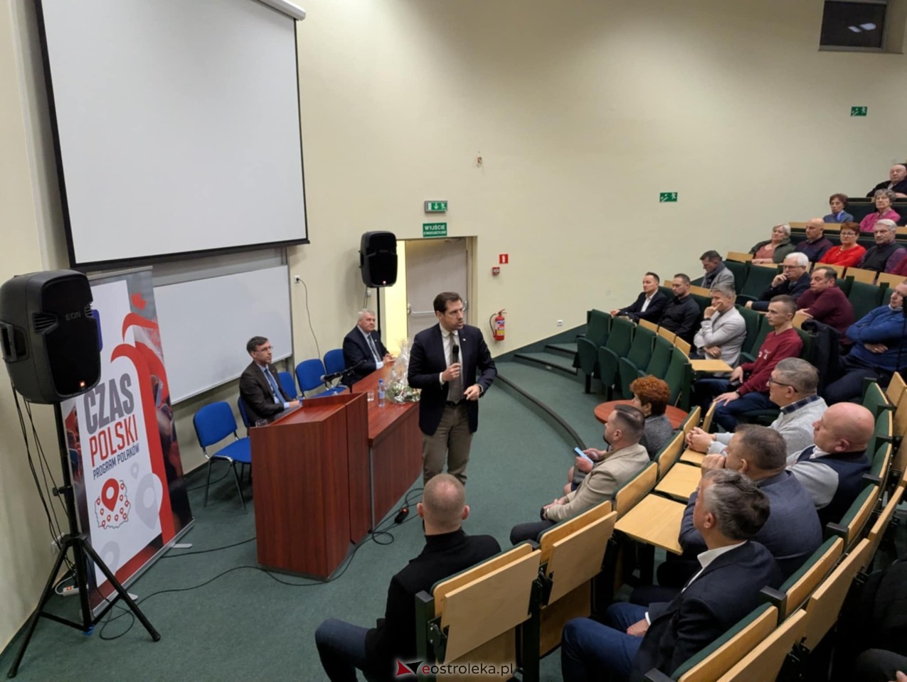 Spotkanie z wiceprezesem PiS Tobiaszem Bocheńskim [5.12.2025] - zdjęcie #18 - eOstroleka.pl