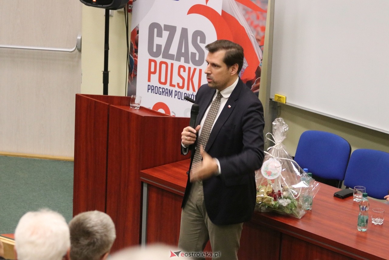 Spotkanie z wiceprezesem PiS Tobiaszem Bocheńskim [5.12.2025] - zdjęcie #37 - eOstroleka.pl