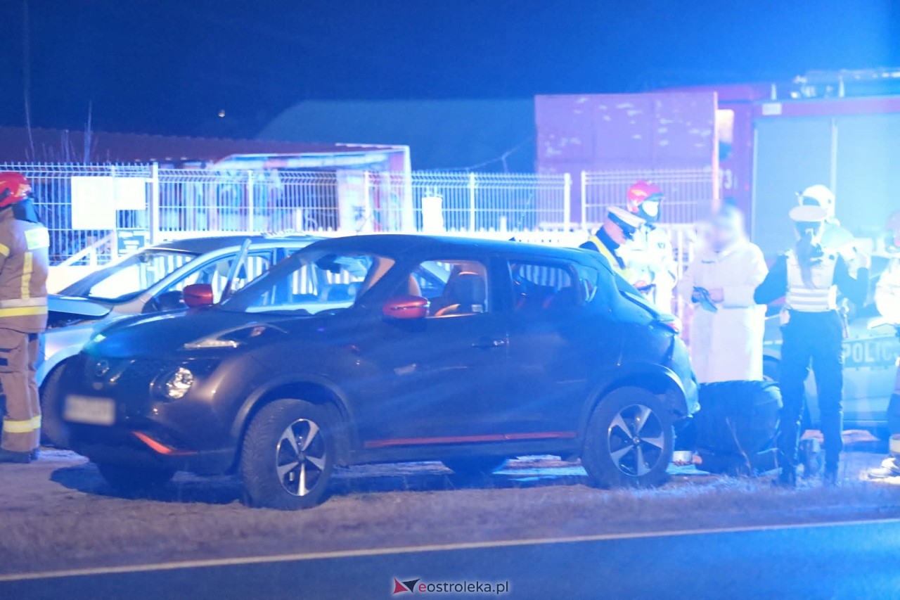 Kolizja na Mazurskiej w Antoniach [08.12.2025] - zdjęcie #22 - eOstroleka.pl