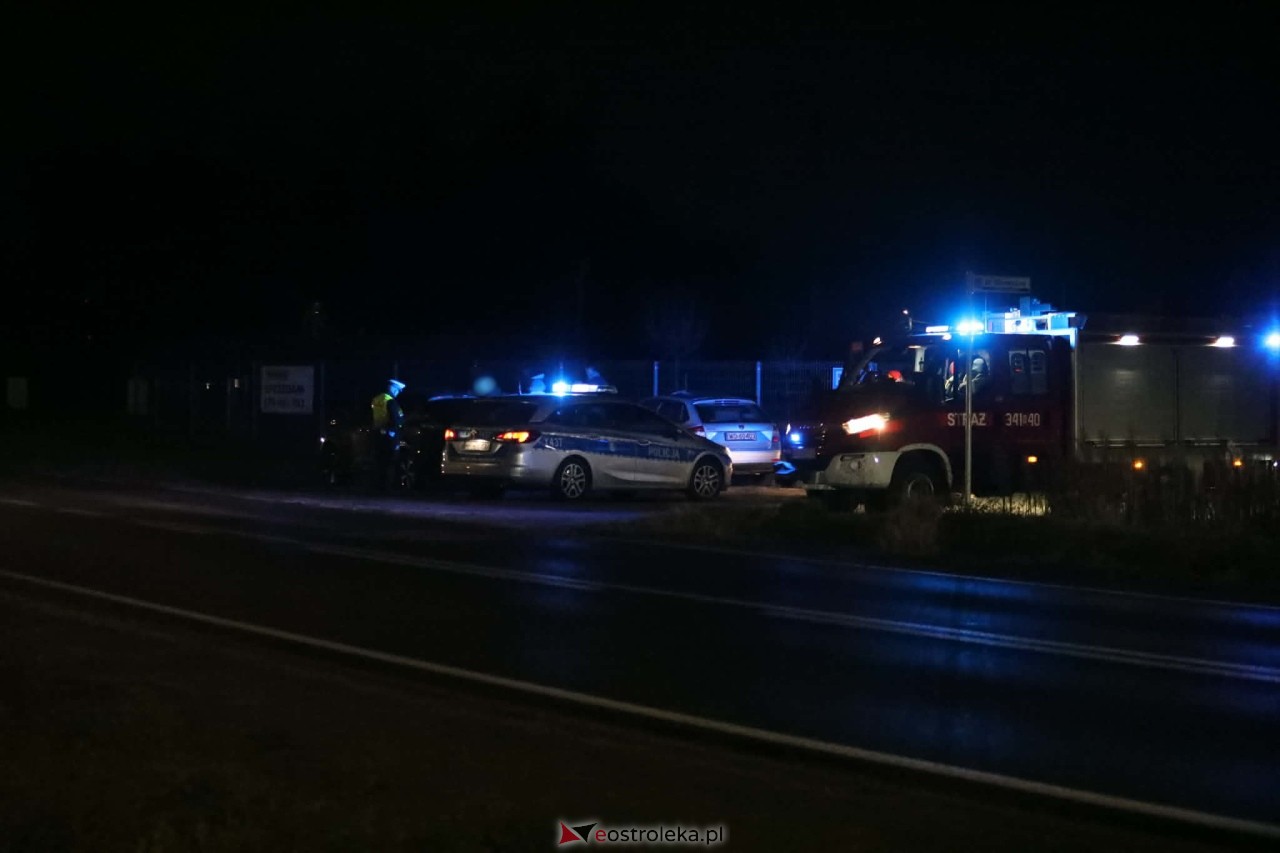 Kolizja na Mazurskiej w Antoniach [08.12.2025] - zdjęcie #12 - eOstroleka.pl