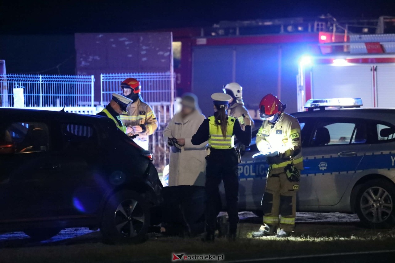 Kolizja na Mazurskiej w Antoniach [08.12.2025] - zdjęcie #11 - eOstroleka.pl