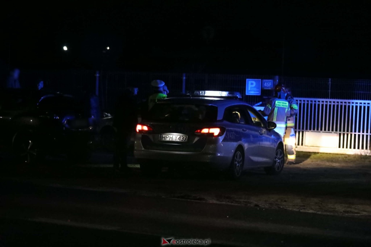 Kolizja na Mazurskiej w Antoniach [08.12.2025] - zdjęcie #8 - eOstroleka.pl