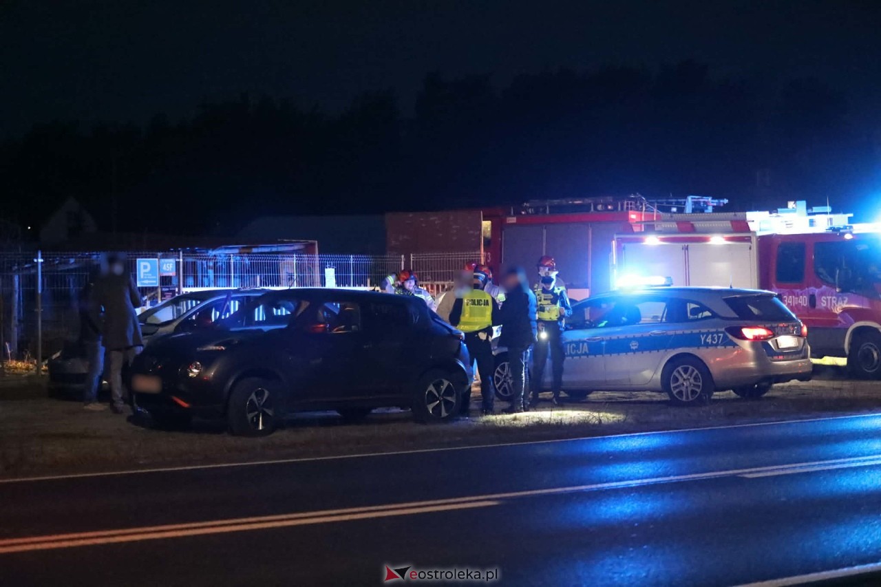 Kolizja na Mazurskiej w Antoniach [08.12.2025] - zdjęcie #3 - eOstroleka.pl