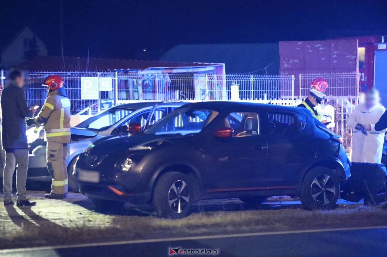 Kolizja na Mazurskiej w Antoniach [08.12.2025] - zdjęcie #1 - eOstroleka.pl