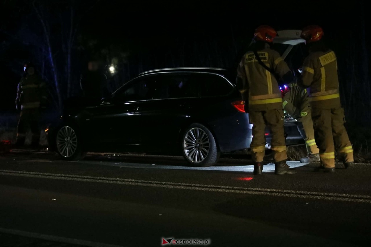 Karambol na DK-53 w Antoniach [11.12.2025] - zdjęcie #14 - eOstroleka.pl