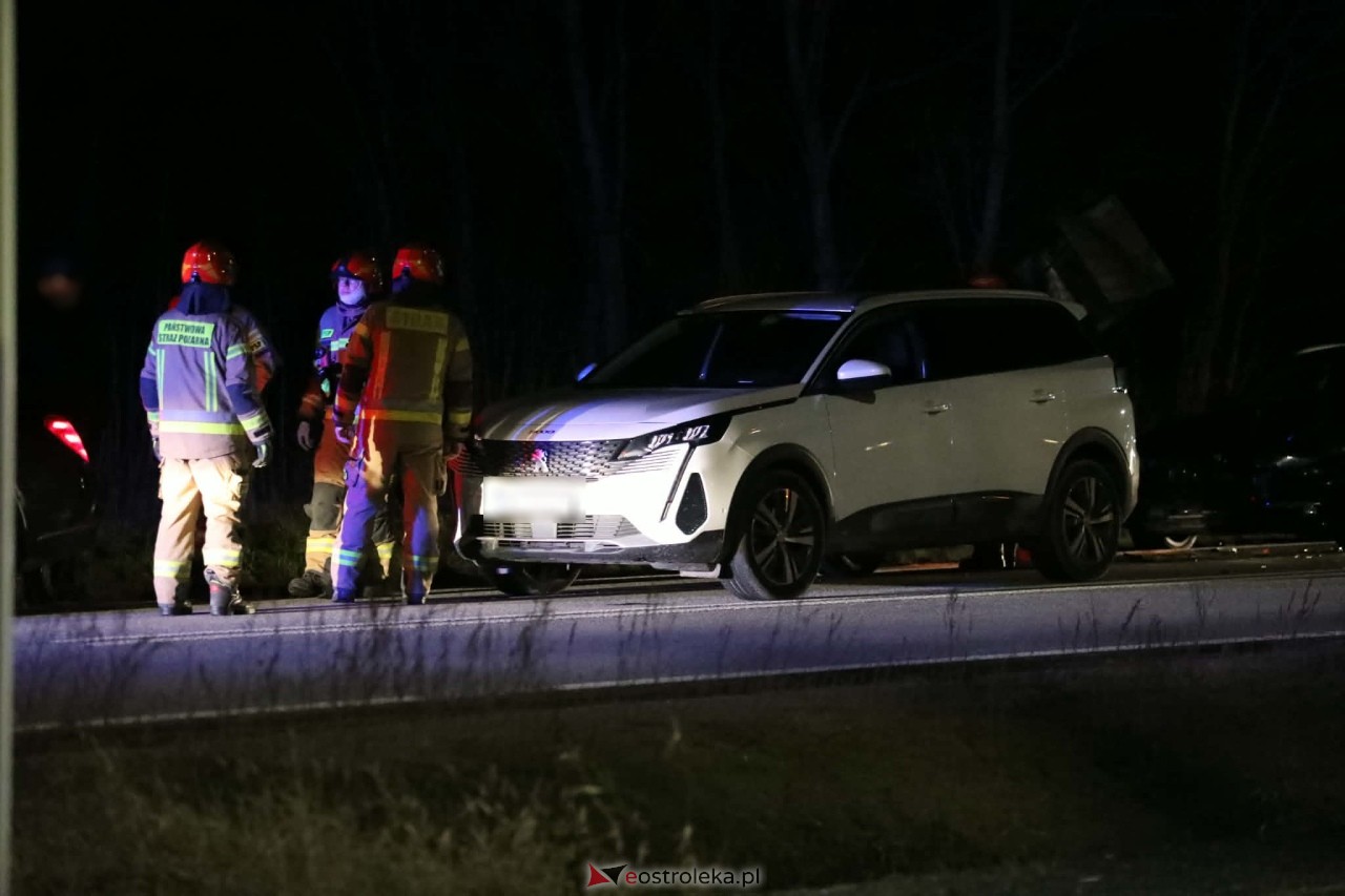 Karambol na DK-53 w Antoniach [11.12.2025] - zdjęcie #5 - eOstroleka.pl