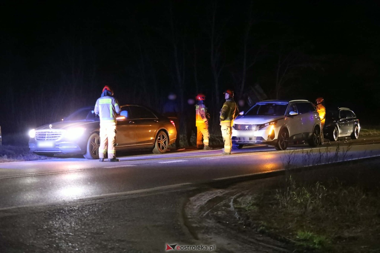 Karambol na DK-53 w Antoniach [11.12.2025] - zdjęcie #4 - eOstroleka.pl