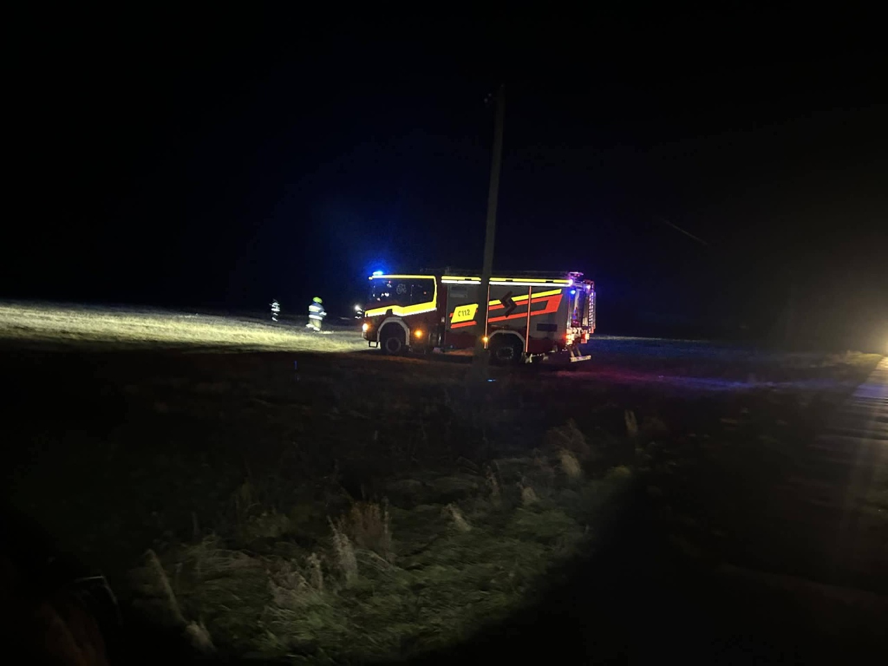 Lądowanie śmigłowca LPR w Czarni do poparzonego 2-latka [12.12.2025] - zdjęcie #2 - eOstroleka.pl