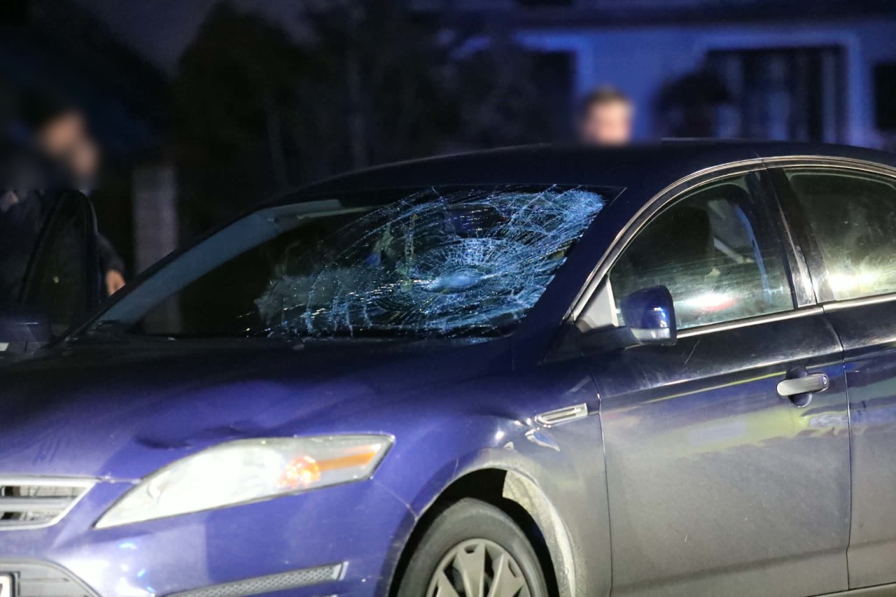 Wypadek w Łęgu Starościńskim - potrącenie pieszego [12.12.2025] - zdjęcie #11 - eOstroleka.pl