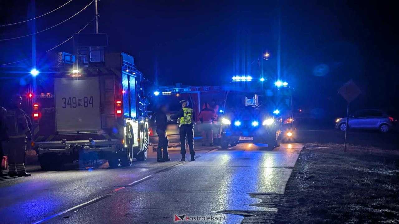 Wypadek w Borawem [13.12.2025] - zdjęcie #35 - eOstroleka.pl