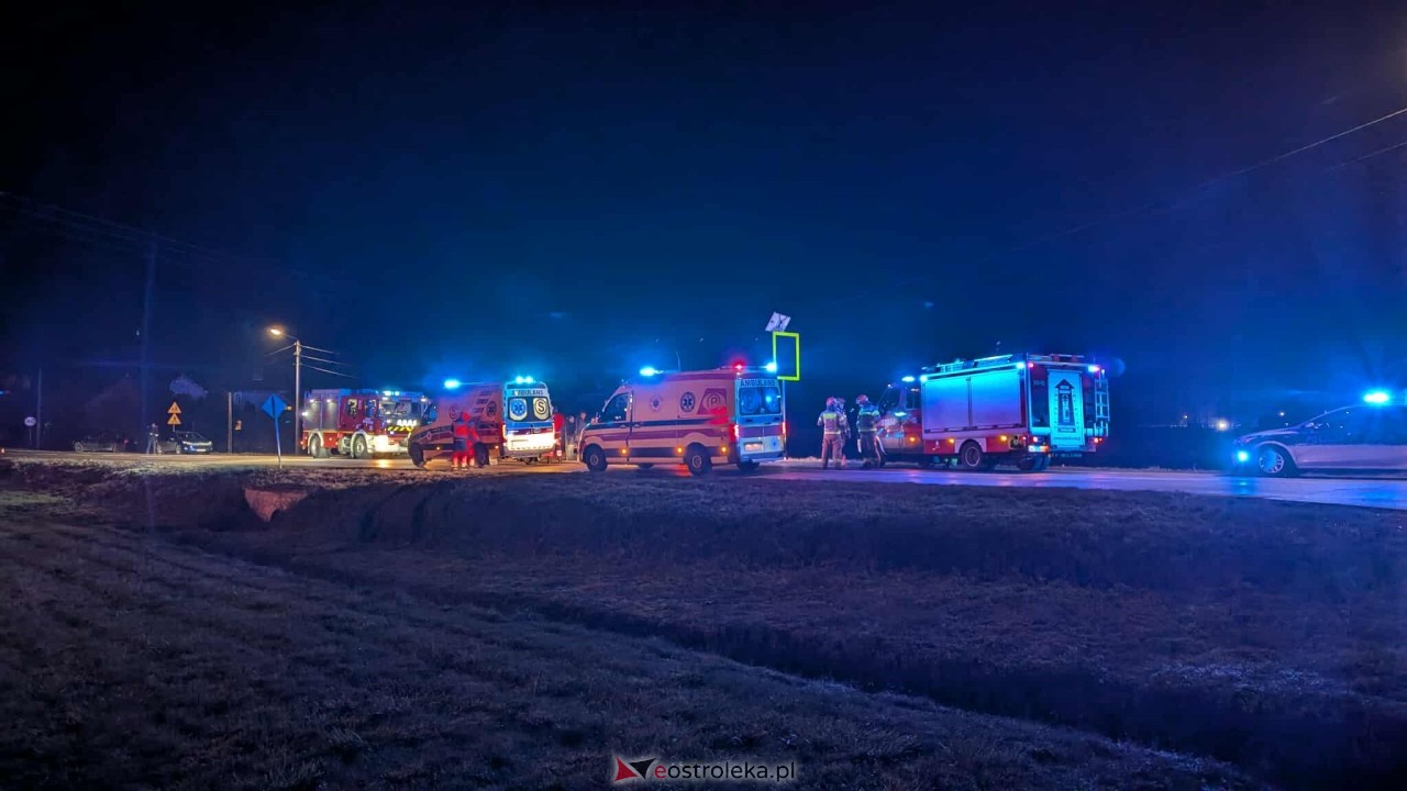 Wypadek w Borawem [13.12.2025] - zdjęcie #34 - eOstroleka.pl