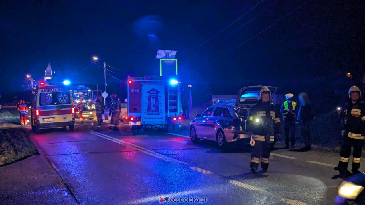 Wypadek w Borawem [13.12.2025] - zdjęcie #30 - eOstroleka.pl