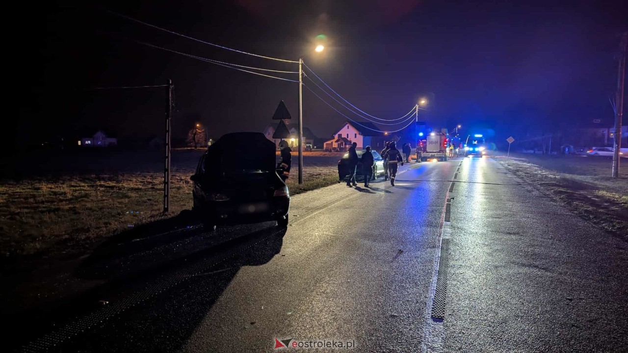 Wypadek w Borawem [13.12.2025] - zdjęcie #19 - eOstroleka.pl