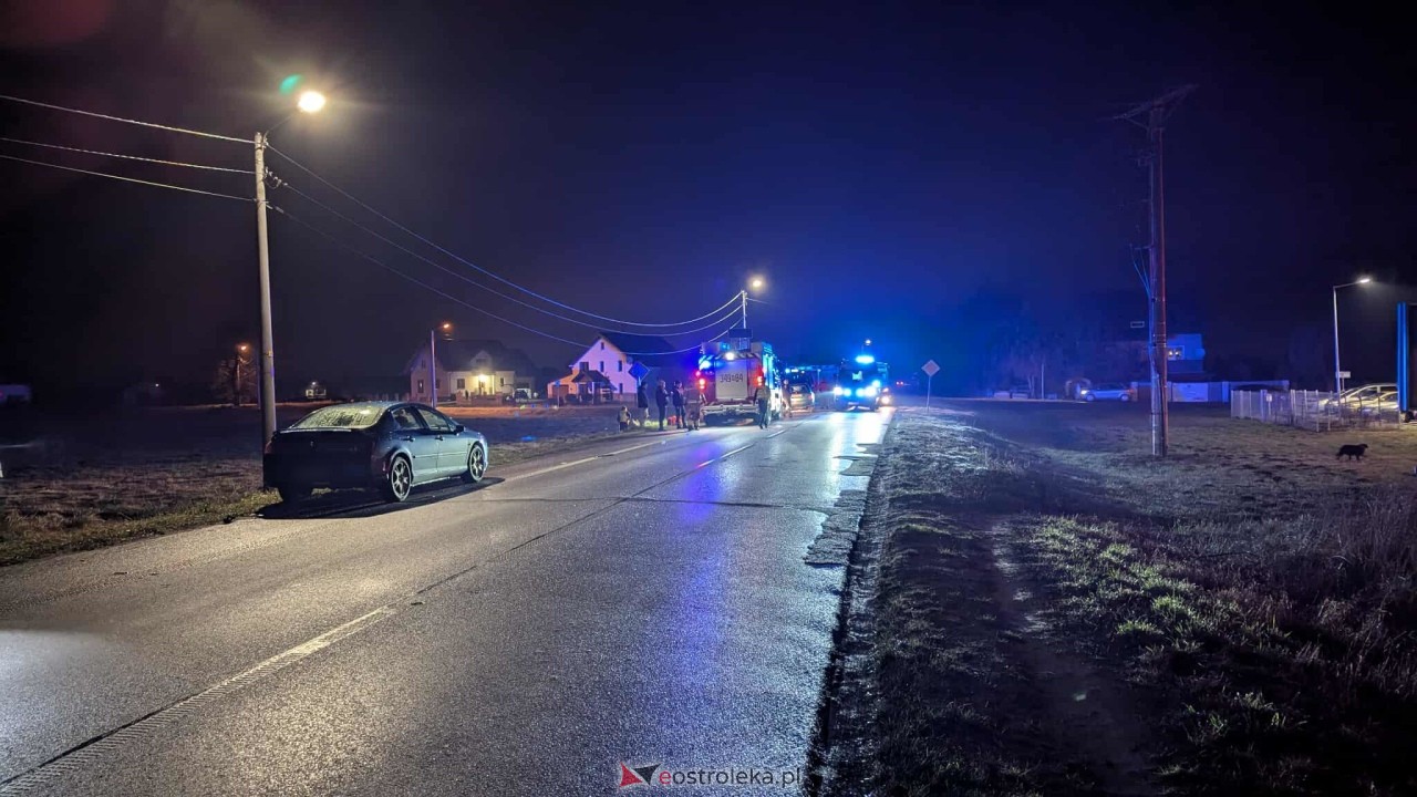 Wypadek w Borawem [13.12.2025] - zdjęcie #17 - eOstroleka.pl