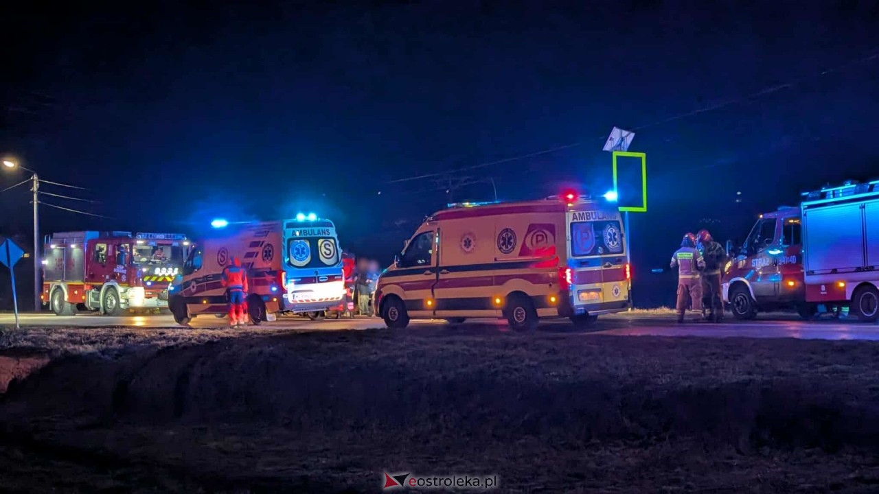 Wypadek w Borawem [13.12.2025] - zdjęcie #8 - eOstroleka.pl